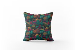 Fantasy Forest Digital paper bundle, seamless patterns Product Image 4