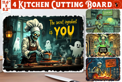 Kitchen Cutting Board bundle | Halloween Cutting Boards Product Image 7