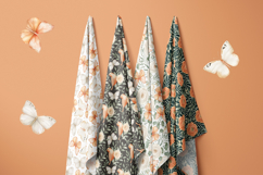 Everbloom Floral Clipart and Patterns Product Image 14