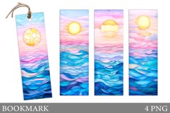Sea Bookmark Sublimation. Sea Sublimation Product Image 1