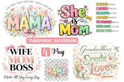 Christian Mom Sublimation Design,Mama png,Plant Lover png Product Image 1