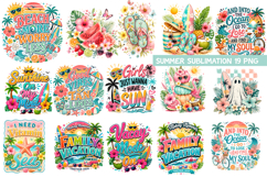 Summer Sublimation Bundle,Summer T-Shirt Designs Product Image 1