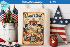 USA 250 years, 4th of july Sublimation PNG Product Image 1
