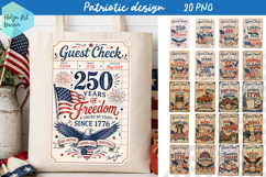 USA 250 years, 4th of july Bundle PNG Product Image 1