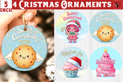 Cute Christmas ornament bundle| Kawaii Pink Xmas Product Image 15