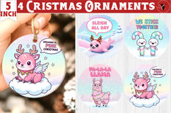 Cute Christmas ornament | Kawaii Pink Xmas Product Image 1