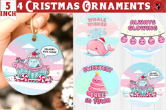 Cute Christmas ornament | Kawaii Pink Xmas Product Image 1