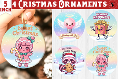 Cute Christmas ornament | Kawaii Pink Xmas Product Image 1