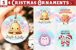 Cute Christmas ornament | Kawaii Pink Xmas Product Image 1