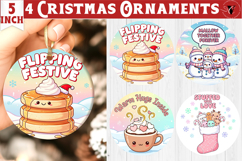 Cute Christmas ornament | Kawaii Pink Xmas Product Image 1