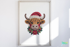 Latch Hook Yarn Christmas Clipart Product Image 3