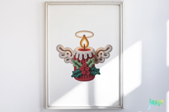 Latch Hook Yarn Christmas Clipart Product Image 3