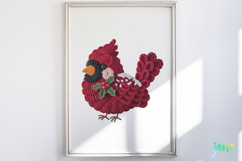 Latch Hook Yarn Christmas Clipart Product Image 3