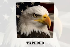 3D Eagle Tumbler Wrap | 3D Patriotic Tumbler Product Image 3