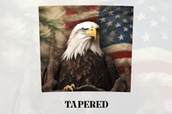 3D Eagle Tumbler Wrap | 3D Patriotic Tumbler Wrap Product Image 3