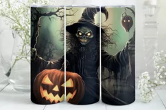 Creepy Halloween Tumbler Wrap PNG | Halloween Tumbler Wrap Product Image 4