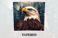 3D Eagle Tumbler Wrap | 3D Patriotic Tumbler Wrap Product Image 3