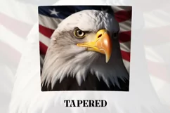3D Eagle Tumbler Wrap | 3D Patriotic Tumbler Product Image 3