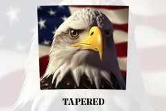 3D Eagle Tumbler Wrap | 3D Patriotic Tumbler Product Image 3
