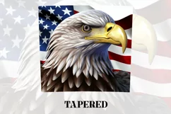 3D Eagle Tumbler Wrap | 3D Patriotic Tumbler Product Image 3
