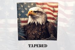 3D Eagle Tumbler Wrap | 3D Patriotic Tumbler Wrap Product Image 3