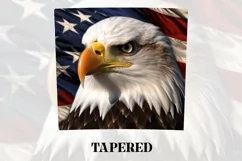 3D Eagle Tumbler Wrap | 3D Patriotic Tumbler Product Image 3