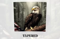3D Eagle Tumbler Wrap | 3D Patriotic Tumbler Wrap Product Image 3