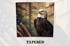 3D Eagle Tumbler Wrap | 3D Patriotic Tumbler Wrap Product Image 3