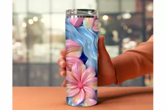 Hand Holding Skinny Tumbler Mockup | Canva Compatible Product Image 4