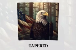 3D Eagle Tumbler Wrap | 3D Patriotic Tumbler Wrap Product Image 3