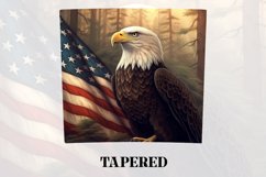 3D Eagle Tumbler Wrap | 3D Patriotic Tumbler Wrap Product Image 3