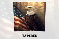 3D Eagle Tumbler Wrap | 3D Patriotic Tumbler Wrap Product Image 3