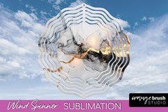 Marble Wind Spinner - Marble Texture Spinner Sublimation Product Image 1
