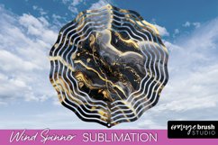 Marble Wind Spinner - Marble Texture Spinner Sublimation Product Image 1