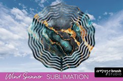Marble Wind Spinner - Marble Texture Spinner Sublimation Product Image 1