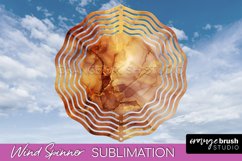 Marble Wind Spinner - Marble Texture Spinner Sublimation Product Image 1
