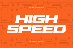 Fast Rogue - Modern Bold Expanded Italic Racing Sport Font Product Image 4