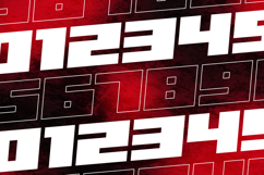 Voltpace - Modern Bold Sport Italic Racing Font Product Image 4