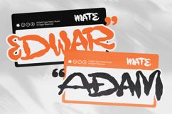 Prolazy - Experimental Irregular Graffiti Font Product Image 4