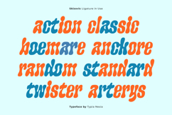Skizovic - Psychedelic Liquify Retro Font Product Image 4