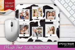 Animal Print Photo Mouse Pad PNG - Wild Animal Picture Frame Product Image 1