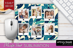 Eucalyptus Photo Mouse Pad PNG - Botanical Picture Frame Pad Product Image 1