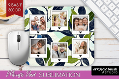 Eucalyptus Photo Mouse Pad PNG - Botanical Picture Frame Pad Product Image 1
