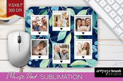 Eucalyptus Photo Mouse Pad PNG - Botanical Picture Frame Pad Product Image 1