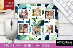 Eucalyptus Photo Mouse Pad PNG - Botanical Picture Frame Pad Product Image 1