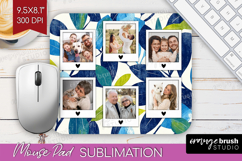 Eucalyptus Photo Mouse Pad PNG - Botanical Picture Frame Pad Product Image 1
