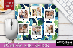 Eucalyptus Photo Mouse Pad PNG - Botanical Picture Frame Pad Product Image 1