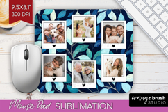 Eucalyptus Photo Mouse Pad PNG - Botanical Picture Frame Pad Product Image 1