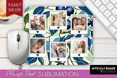 Eucalyptus Photo Mouse Pad PNG - Botanical Picture Frame Pad Product Image 1