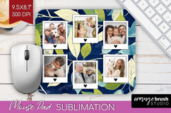 Eucalyptus Photo Mouse Pad PNG - Botanical Picture Frame Pad Product Image 1